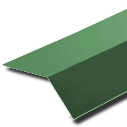 Планка карнизная 2000х65х100мм ПЭ (RAL 6005 (зеленый))