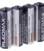 Батарейка АА Pleomax (4 шт.в слюде)