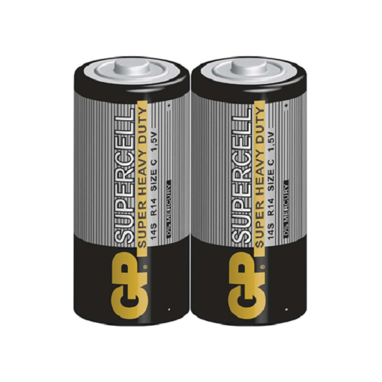 Батарейка GP Supercell 13S/Тип D (2шт. в слюде)