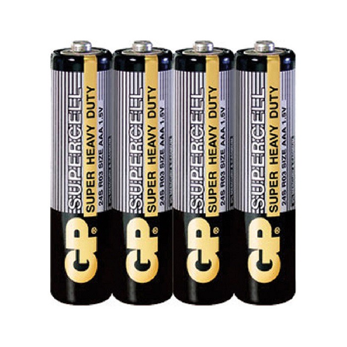 Батарейка GP Supercell 24S/Тип ААА (4шт. в слюде)