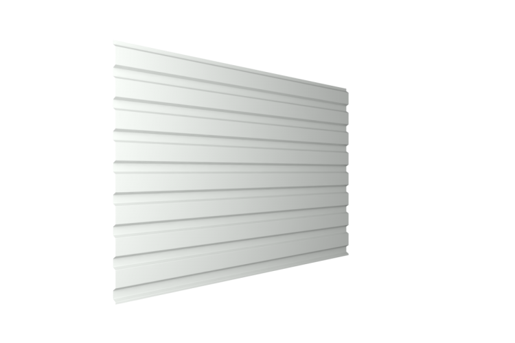 Изделие фасонное гибочное простое 0,4мм ПЭ (RAL 9003 (белый))