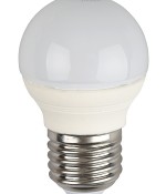 Лампа светодиодная ЭРА шар, А60 11w-827-Е27, теплый свет