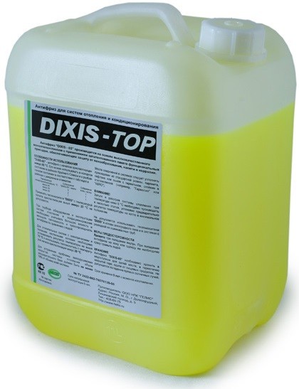 Теплоноситель "DIXIS-TOP" 10 кг