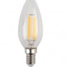 Лампа светодиодная ЭРА свеча B35 9w 827 E27, теплый свет
