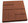 Плитка тротуарная вибролитая "Паркет шагрень" коричневая (40х40х5см) 15,5 кг