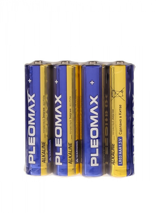 Батарейка LR03 (ААА) 1.5V Pleomax Alkaline
