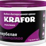 Краска В/Д для потолков супербелая 6,5кг "KRAFOR" (фиолет)