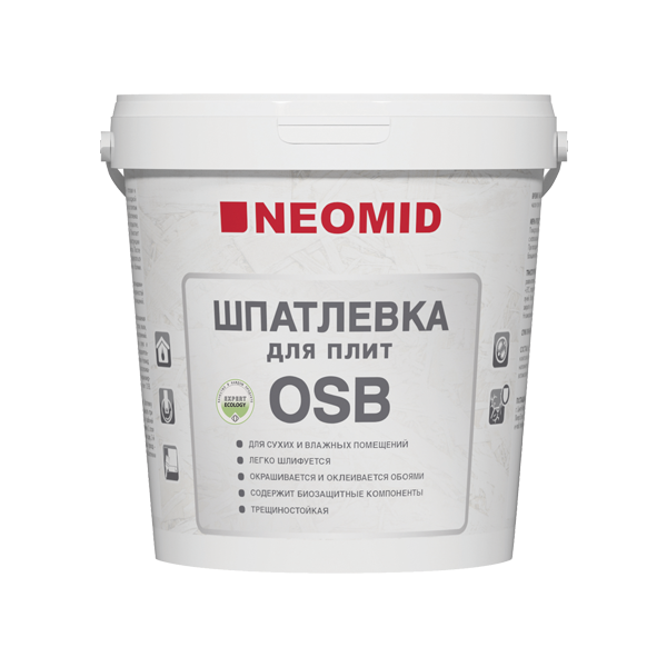 Шпатлевка для плит OSB "NEOMID" 1,3кг