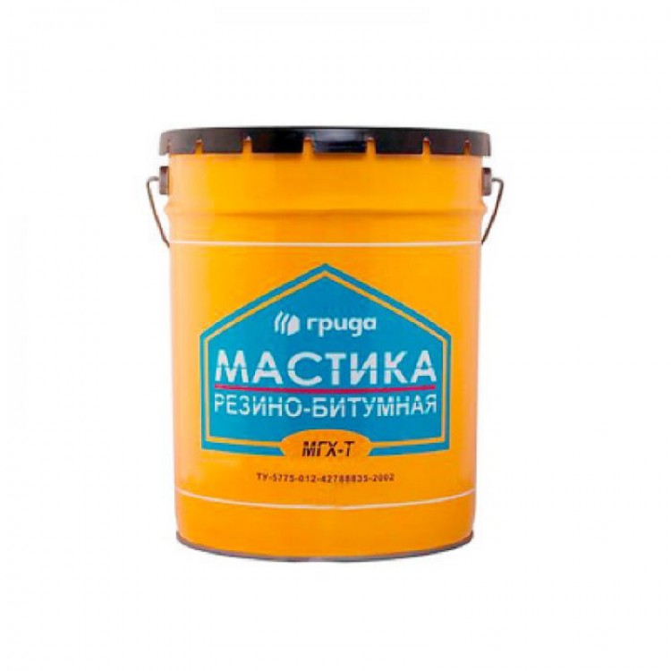 Мастика резино-битумная МГХ-К ГРИДА 10 кг (36шт/уп)