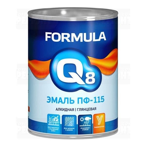 Эмаль ПФ-115 "FORMULA Q8" синяя 0,9кг