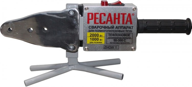 Аппарат для сварки ПВХ труб АСПТ-2000 Ресанта 65/55