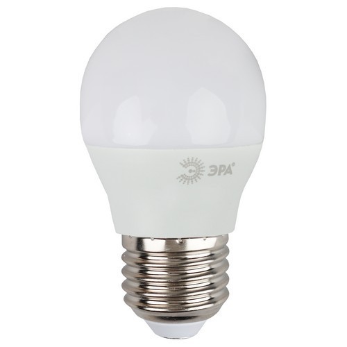 Лампа светодиодная ЭРА шар, А60 11w-840-Е27, яркий свет