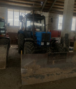 Аренда трактора МТЗ-82 (щетка, отвал)