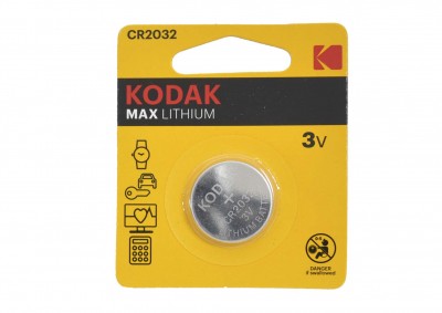 Батарейка литиевая  KODAK CR2032/3V