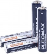 Батарейка R03 (ААА) 1.5V Pleomax (4 шт/уп)
