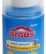 Спрей от комаров для детей ArgusBaby 75мл