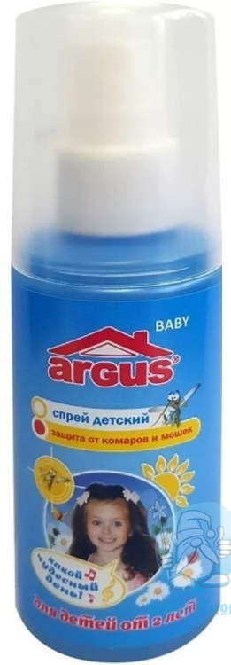 Спрей от комаров для детей ArgusBaby 75мл